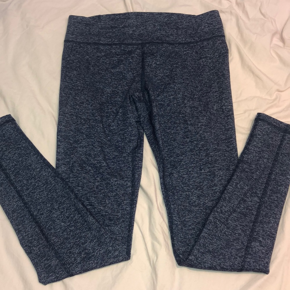 Under Armour Horizonal Stripped Purple Legging Sm